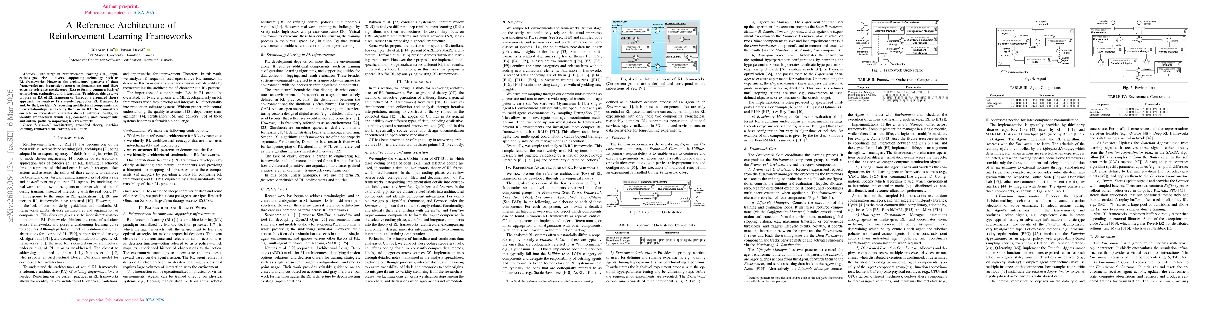 Thumbnail for A Reference Architecture of Reinforcement Learning Frameworks