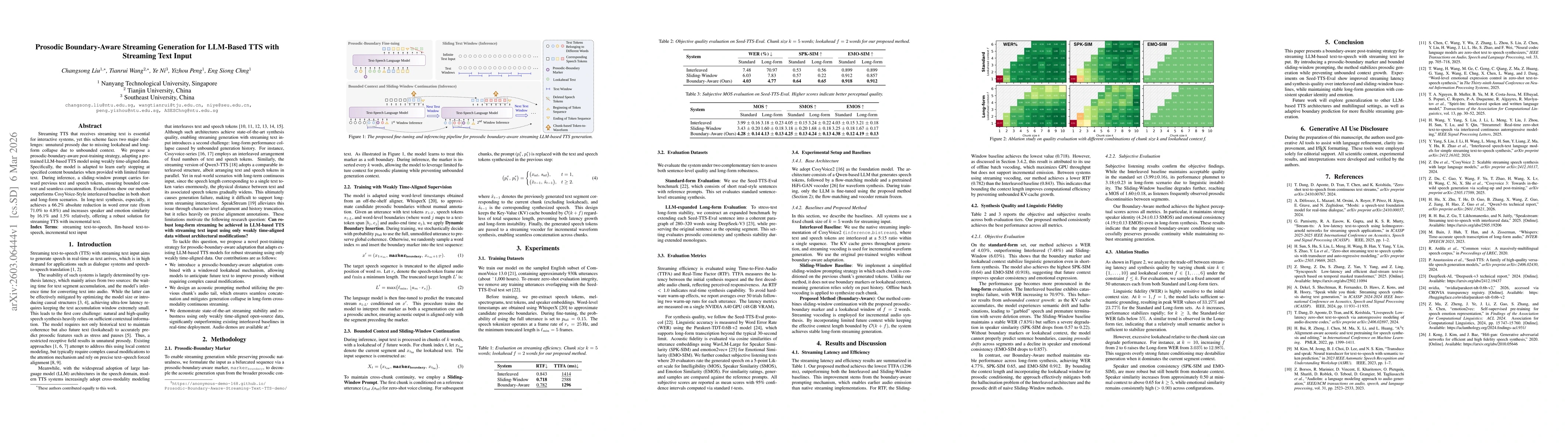 Thumbnail for Prosodic Boundary-Aware Streaming Generation for LLM-Based TTS with Streaming Text Input