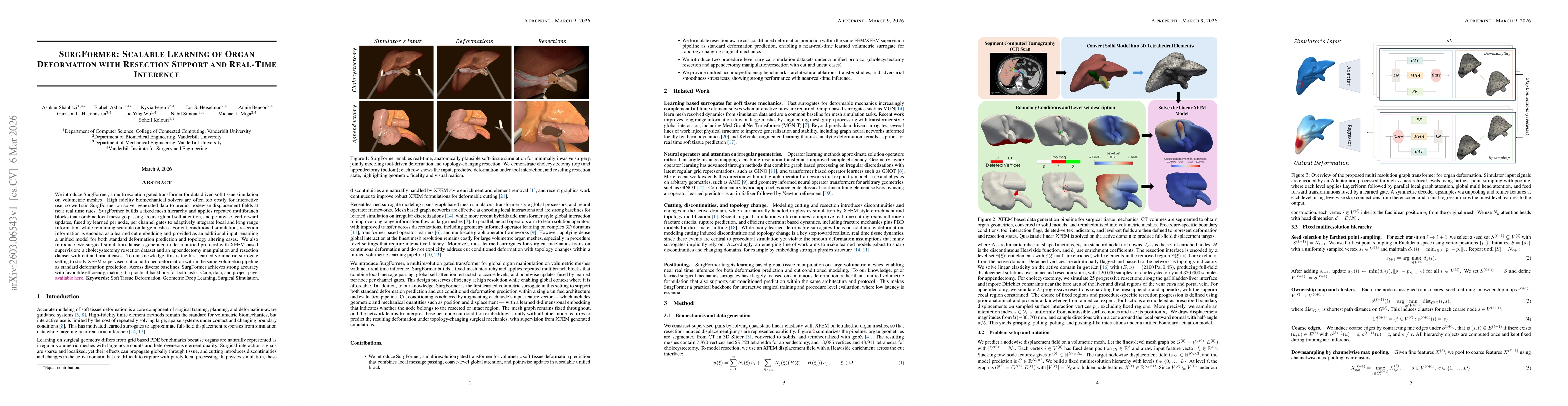 Thumbnail for SurgFormer: Scalable Learning of Organ Deformation with Resection Support and Real-Time Inference