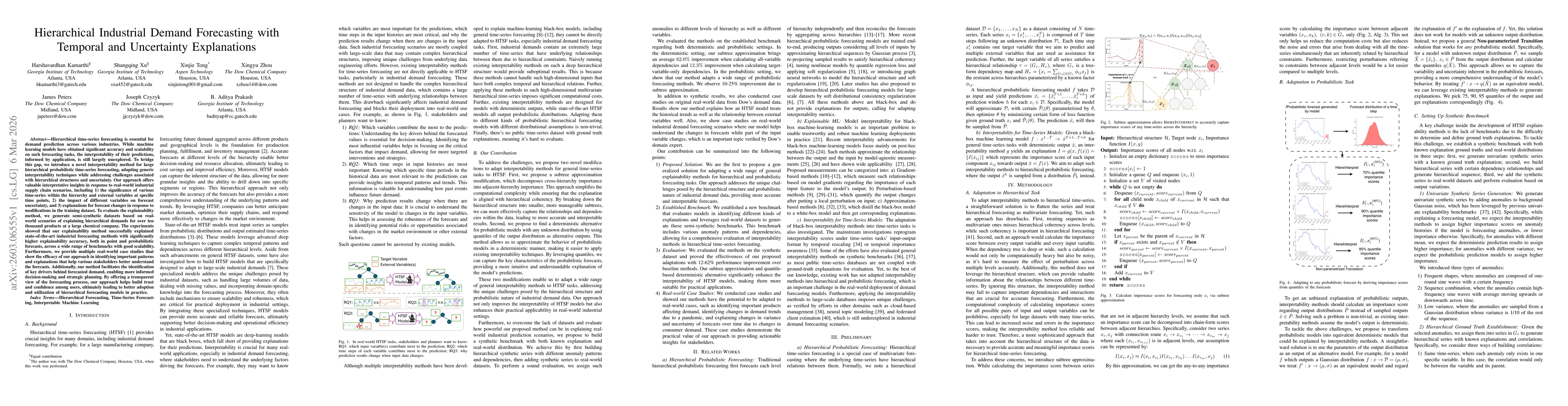 Thumbnail for Hierarchical Industrial Demand Forecasting with Temporal and Uncertainty Explanations