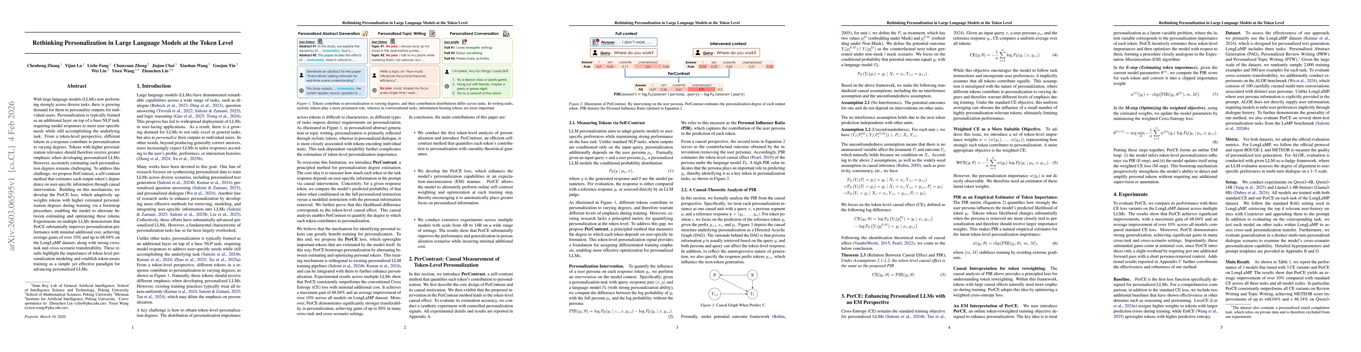 Thumbnail for Rethinking Personalization in Large Language Models at the Token Level