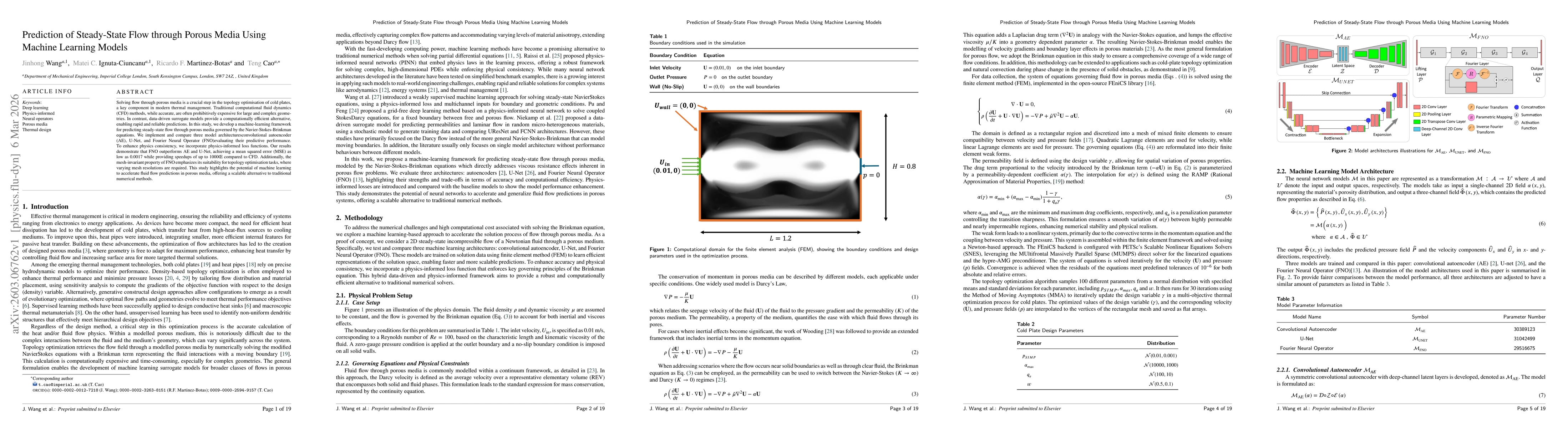 Thumbnail for Prediction of Steady-State Flow through Porous Media Using Machine Learning Models