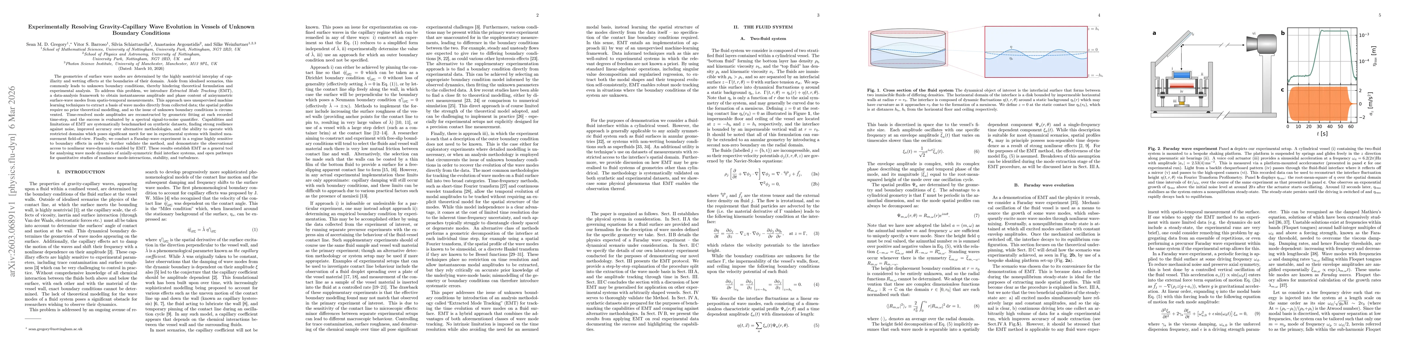 Thumbnail for Experimentally Resolving Gravity-Capillary Wave Evolution in Vessels of Unknown Boundary Conditions