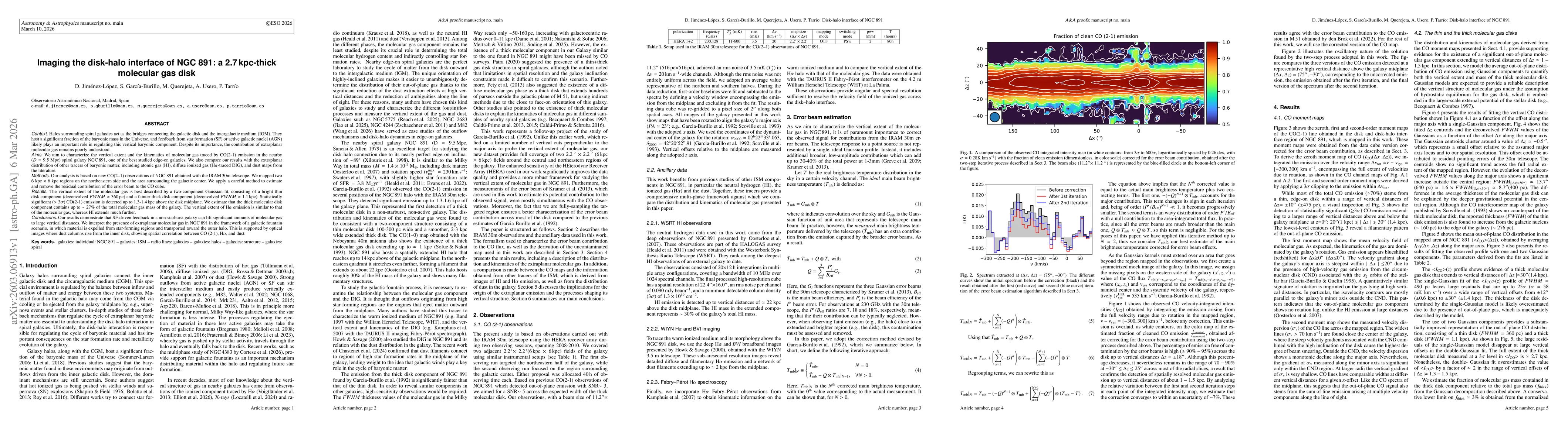 Thumbnail for Imaging the disk-halo interface of NGC 891: a 2.7 kpc-thick molecular gas disk