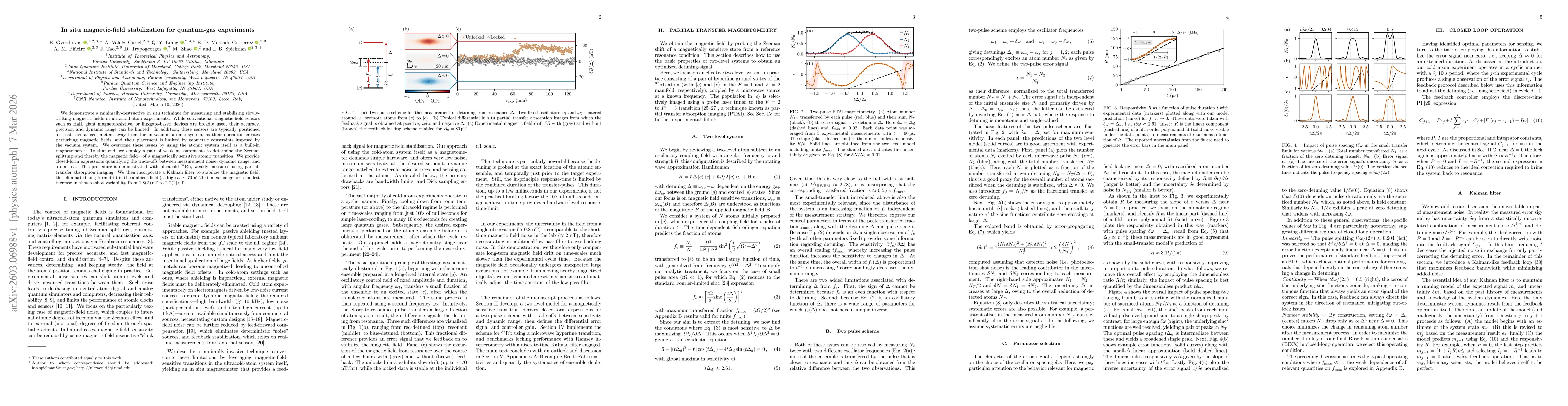 Thumbnail for In situ magnetic-field stabilization for quantum-gas experiments
