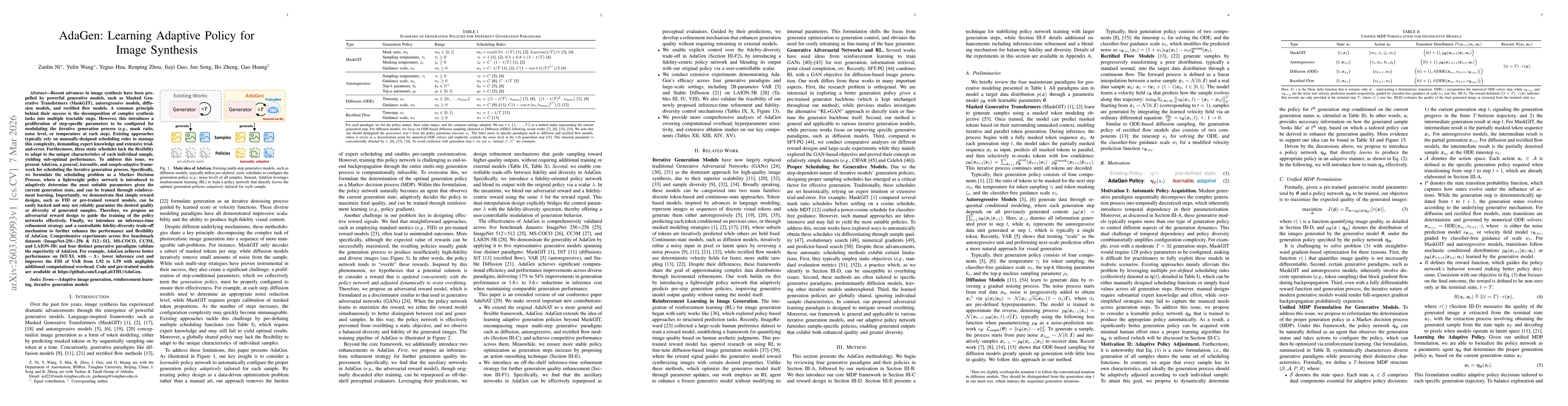Thumbnail for AdaGen: Learning Adaptive Policy for Image Synthesis