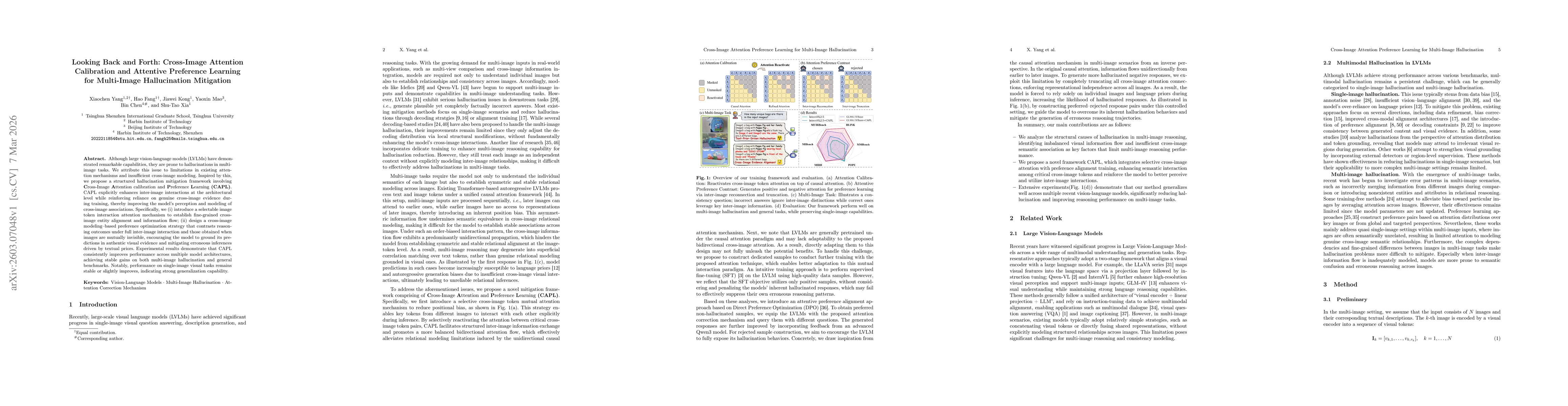 Thumbnail for Looking Back and Forth: Cross-Image Attention Calibration and Attentive Preference Learning for Multi-Image Hallucination Mitigation