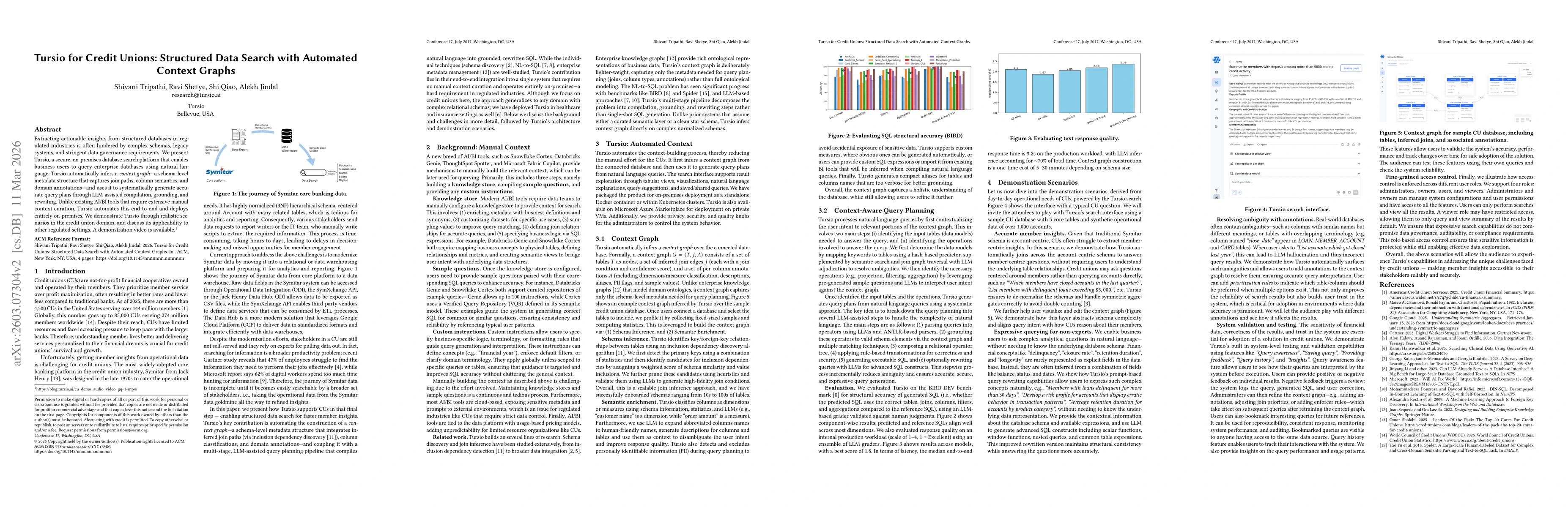 Thumbnail for Tursio for Credit Unions: Powering Structured Data Search with Automated Context Graph
