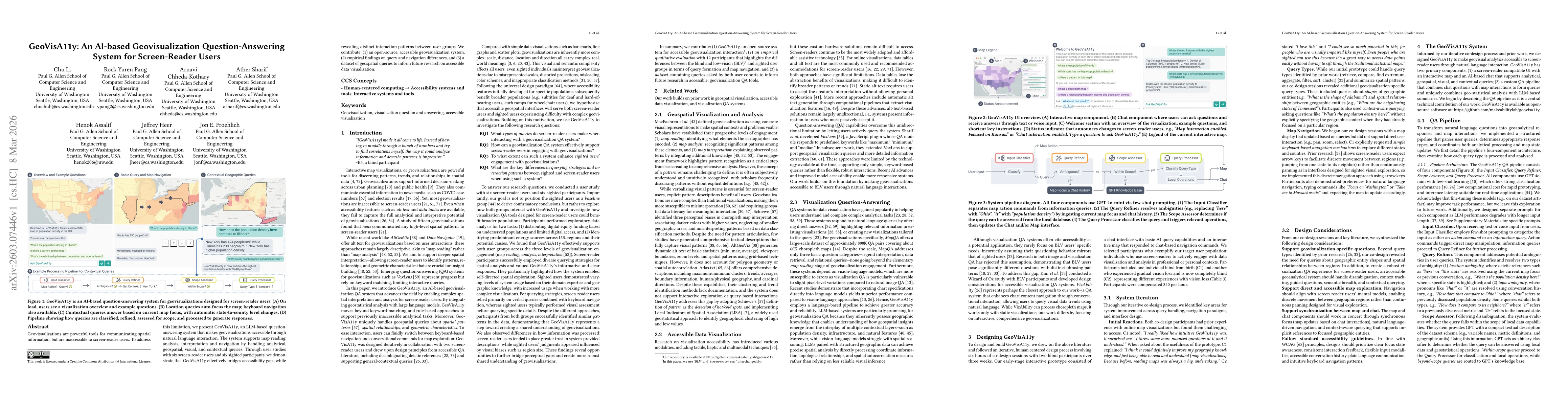Thumbnail for GeoVisA11y: An AI-based Geovisualization Question-Answering System for Screen-Reader Users