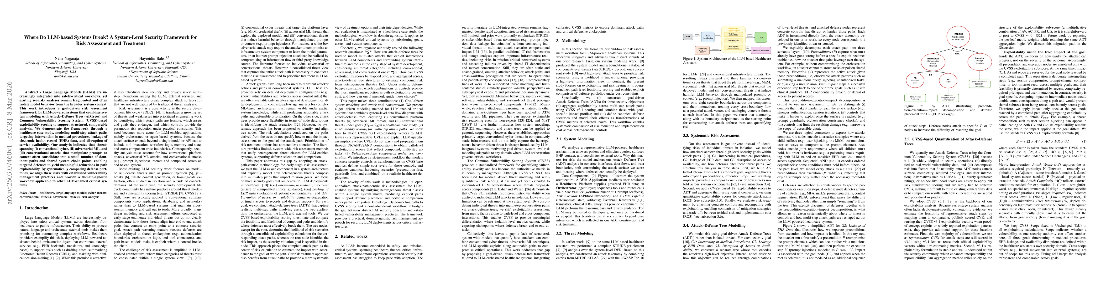 Thumbnail for Where Do LLM-based Systems Break? A System-Level Security Framework for Risk Assessment and Treatment
