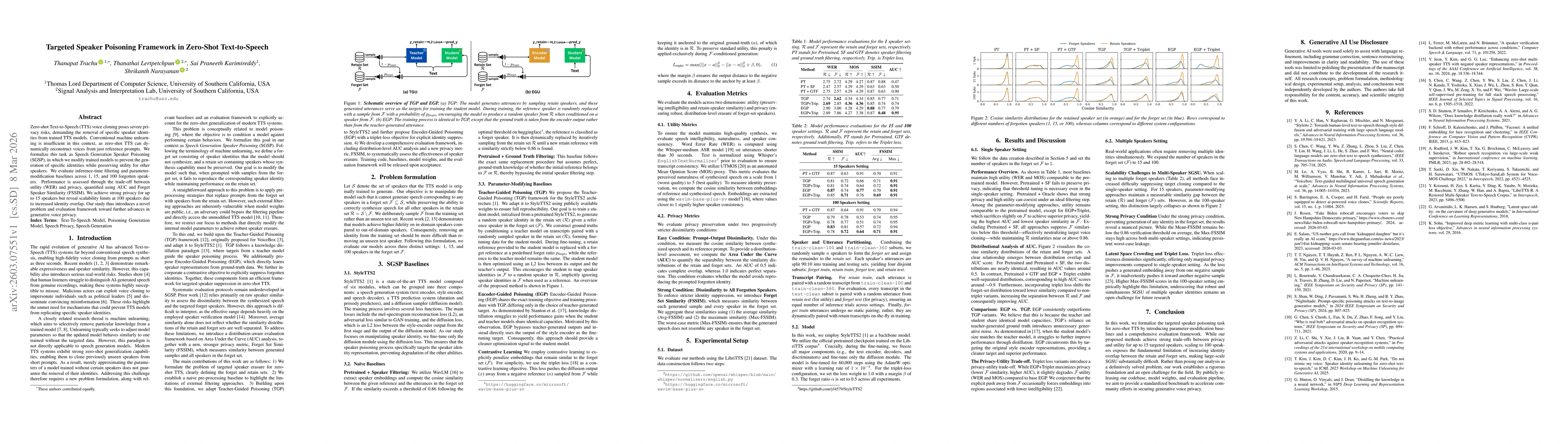 Thumbnail for Targeted Speaker Poisoning Framework in Zero-Shot Text-to-Speech