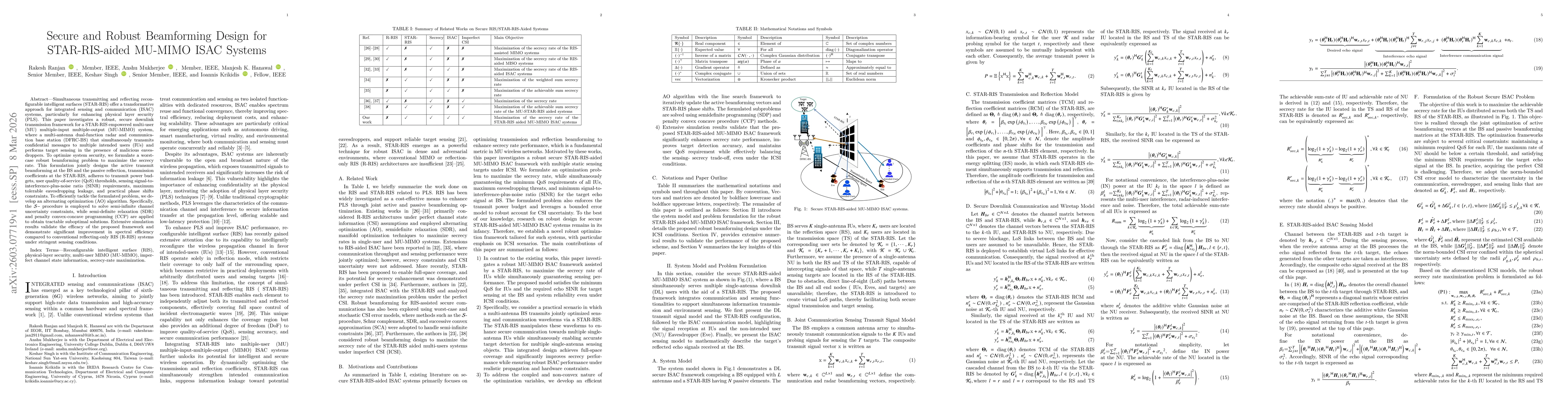 Thumbnail for Secure and Robust Beamforming Design for STAR-RIS-aided MU-MIMO ISAC Systems