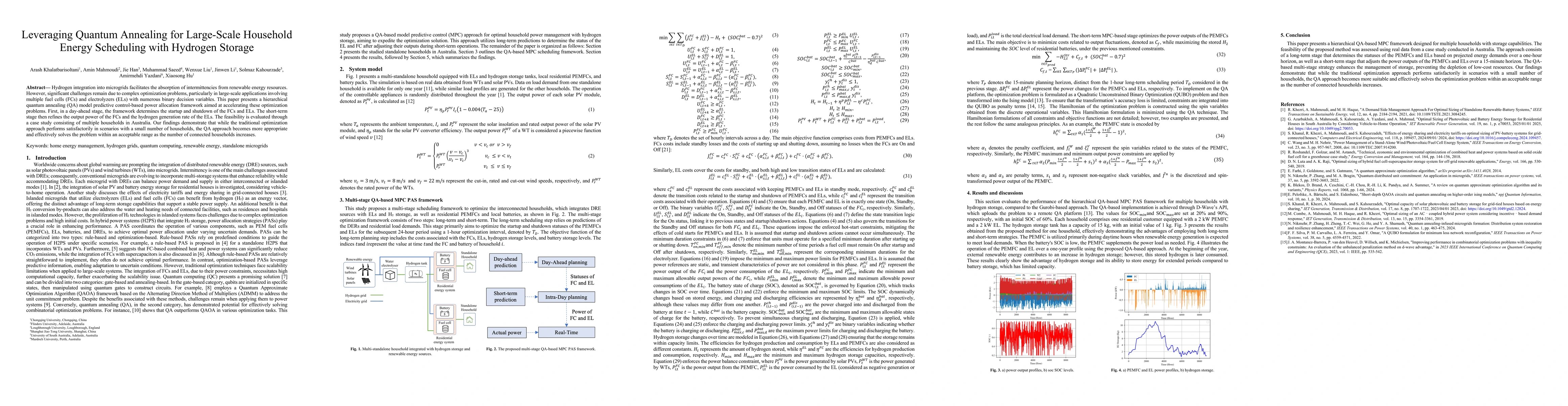 Thumbnail for Leveraging Quantum Annealing for Large-Scale Household Energy Scheduling with Hydrogen Storage