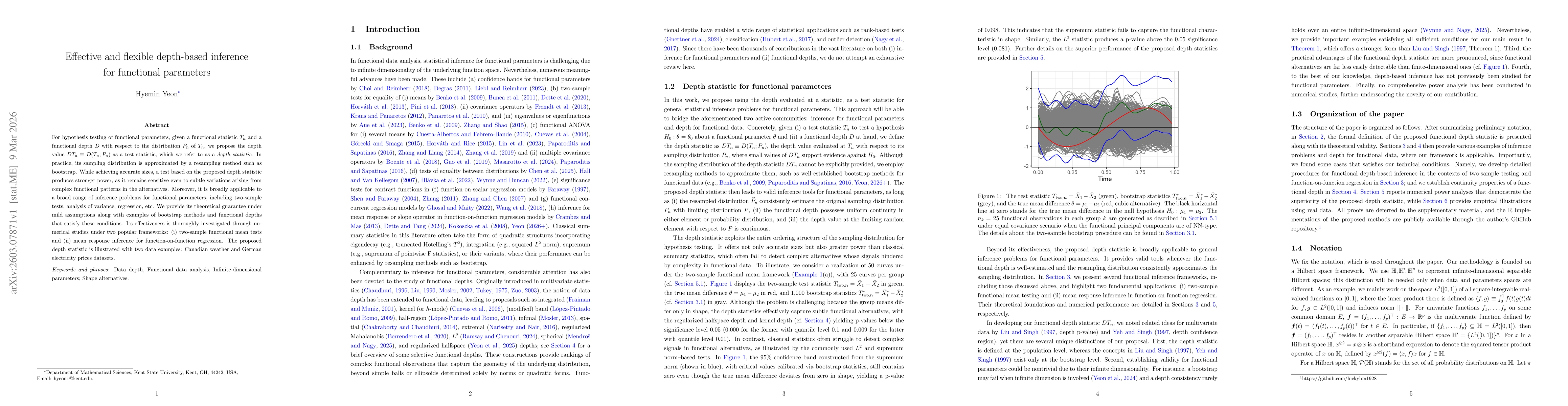 Thumbnail for Effective and flexible depth-based inference for functional parameters