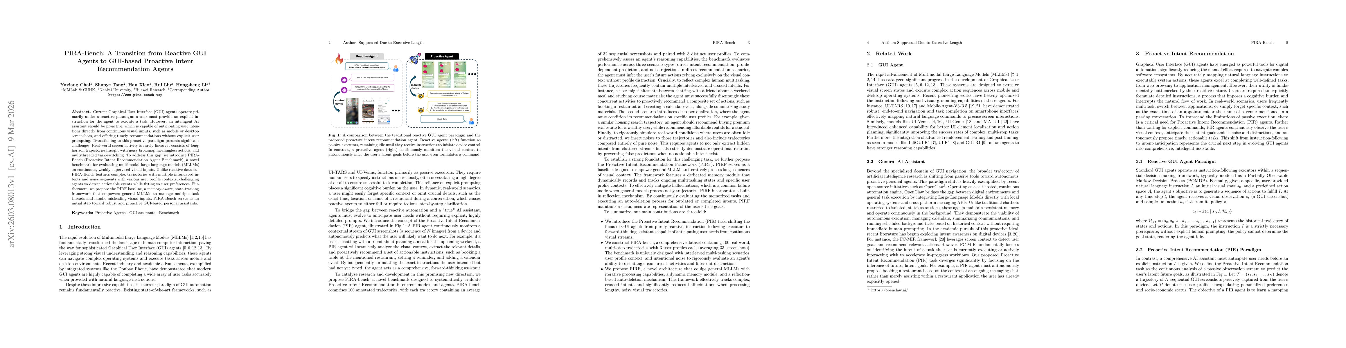 Thumbnail for PIRA-Bench: A Transition from Reactive GUI Agents to GUI-based Proactive Intent Recommendation Agents