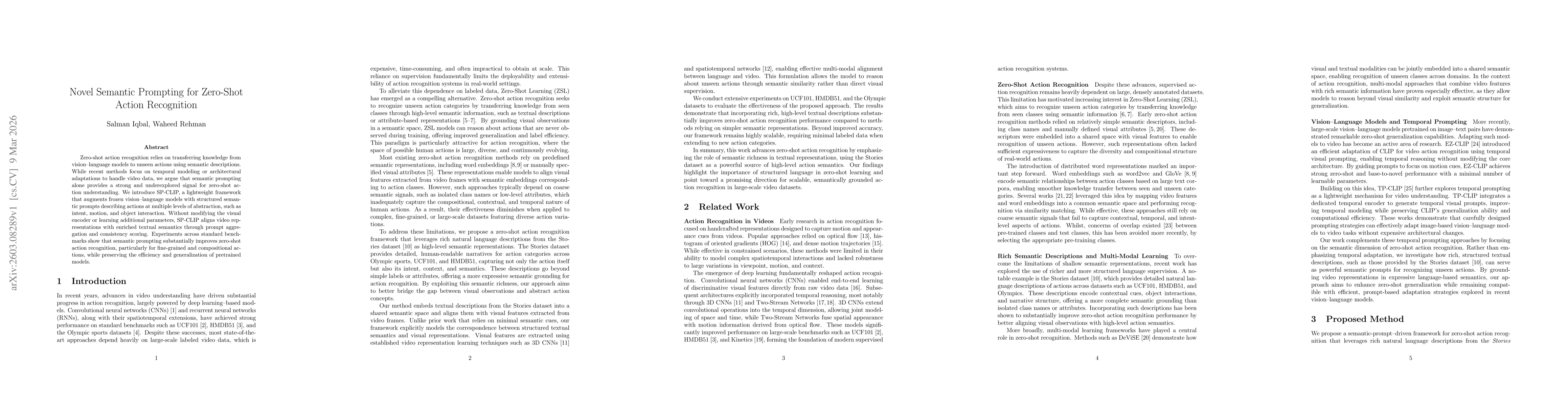 Thumbnail for Novel Semantic Prompting for Zero-Shot Action Recognition