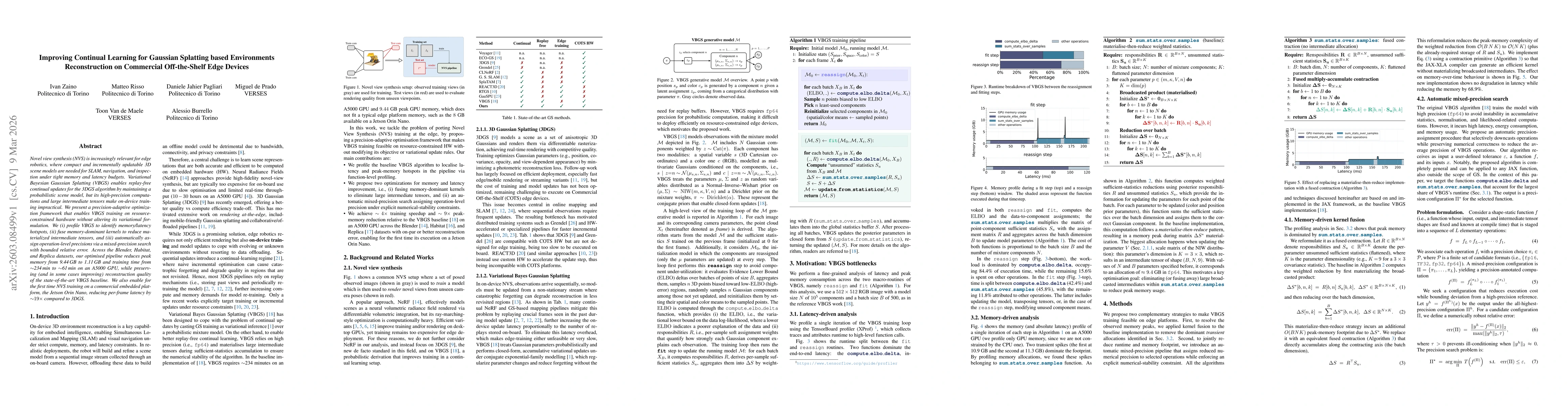 Thumbnail for Improving Continual Learning for Gaussian Splatting based Environments Reconstruction on Commercial Off-the-Shelf Edge Devices
