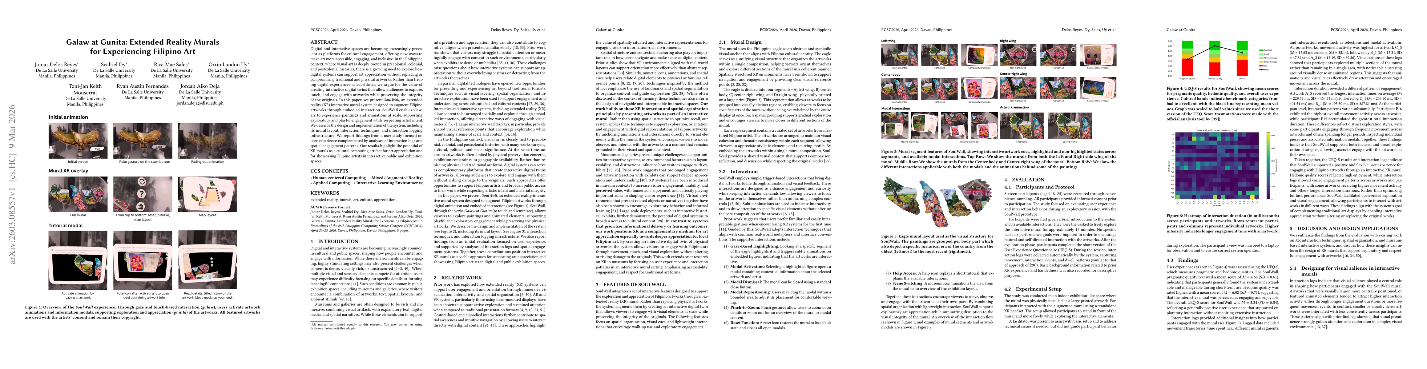 Thumbnail for Galaw at Gunita: Extended Reality Murals for Experiencing Filipino Art