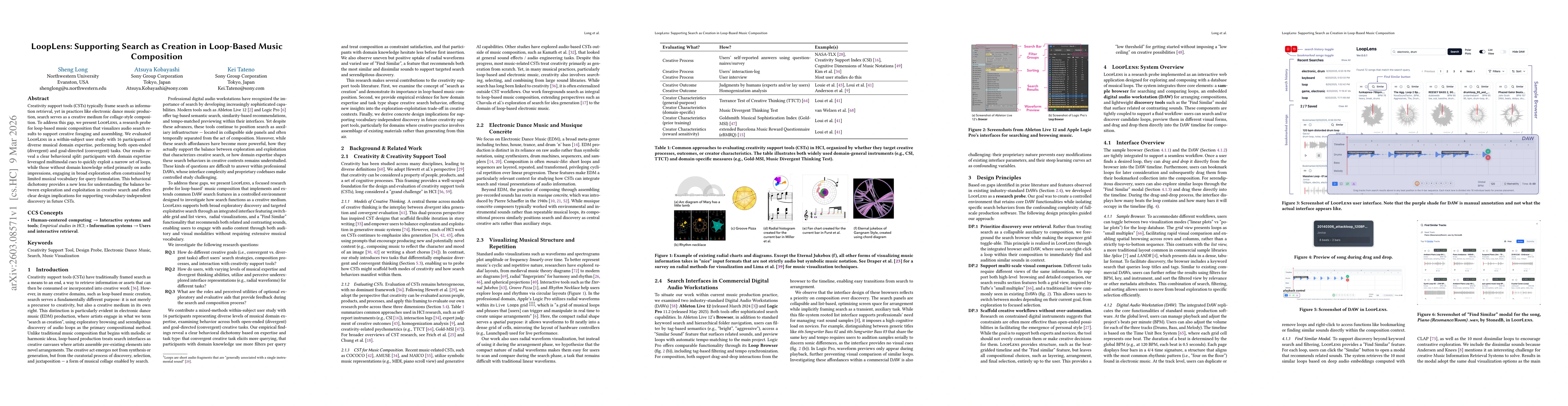 Thumbnail for LoopLens: Supporting Search as Creation in Loop-Based Music Composition