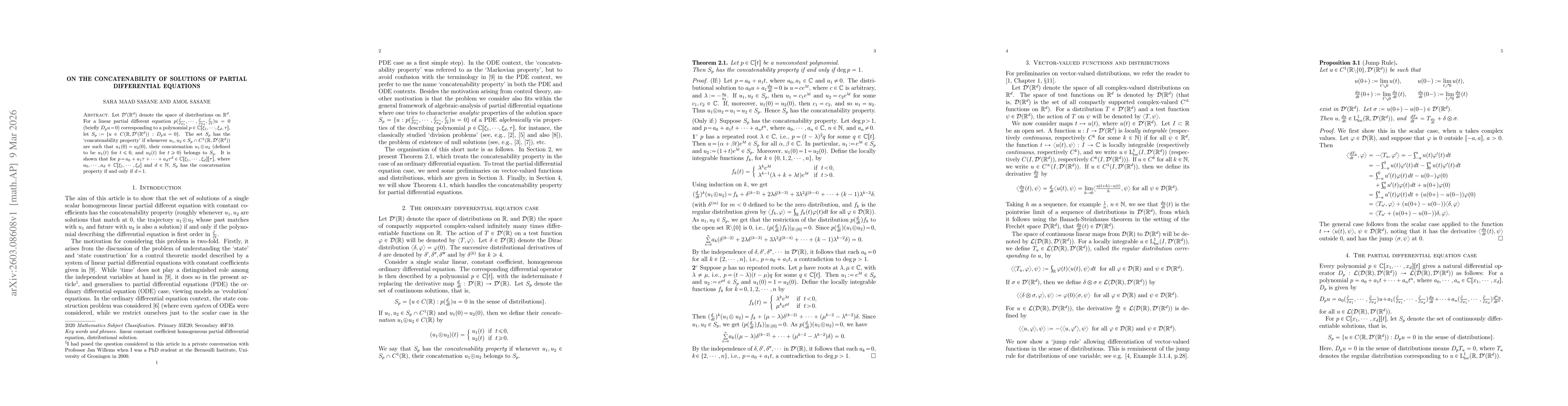 Thumbnail for On the concatenability of solutions of partial differential equations