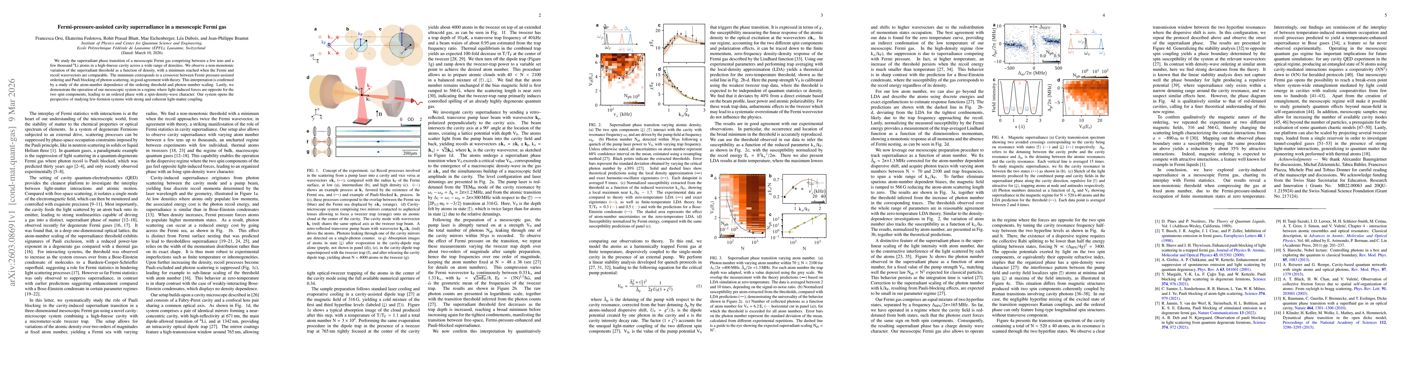 Thumbnail for Fermi-pressure-assisted cavity superradiance in a mesoscopic Fermi gas