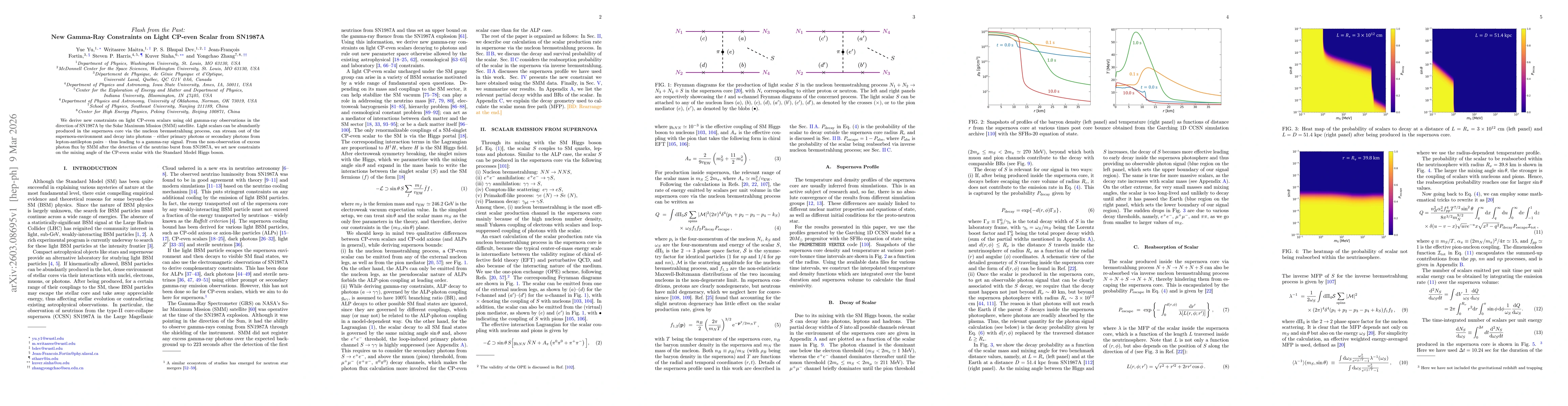 Thumbnail for Flash from the Past: New Gamma-Ray Constraints on Light CP-even Scalar from SN1987A