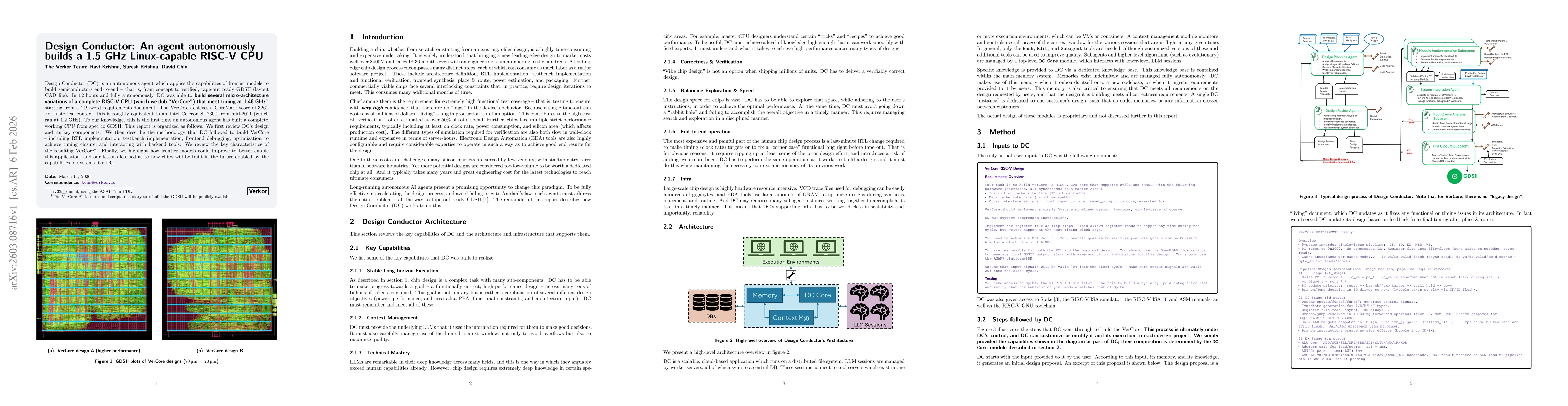 Thumbnail for Design Conductor: An agent autonomously builds a 1.5 GHz Linux-capable RISC-V CPU