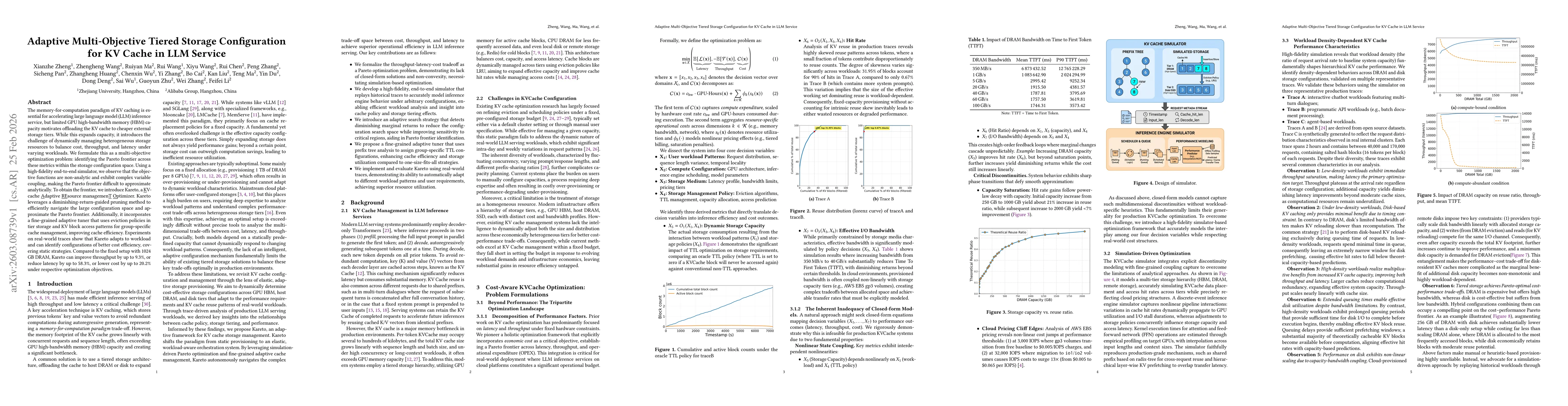 Thumbnail for Adaptive Multi-Objective Tiered Storage Configuration for KV Cache in LLM Service