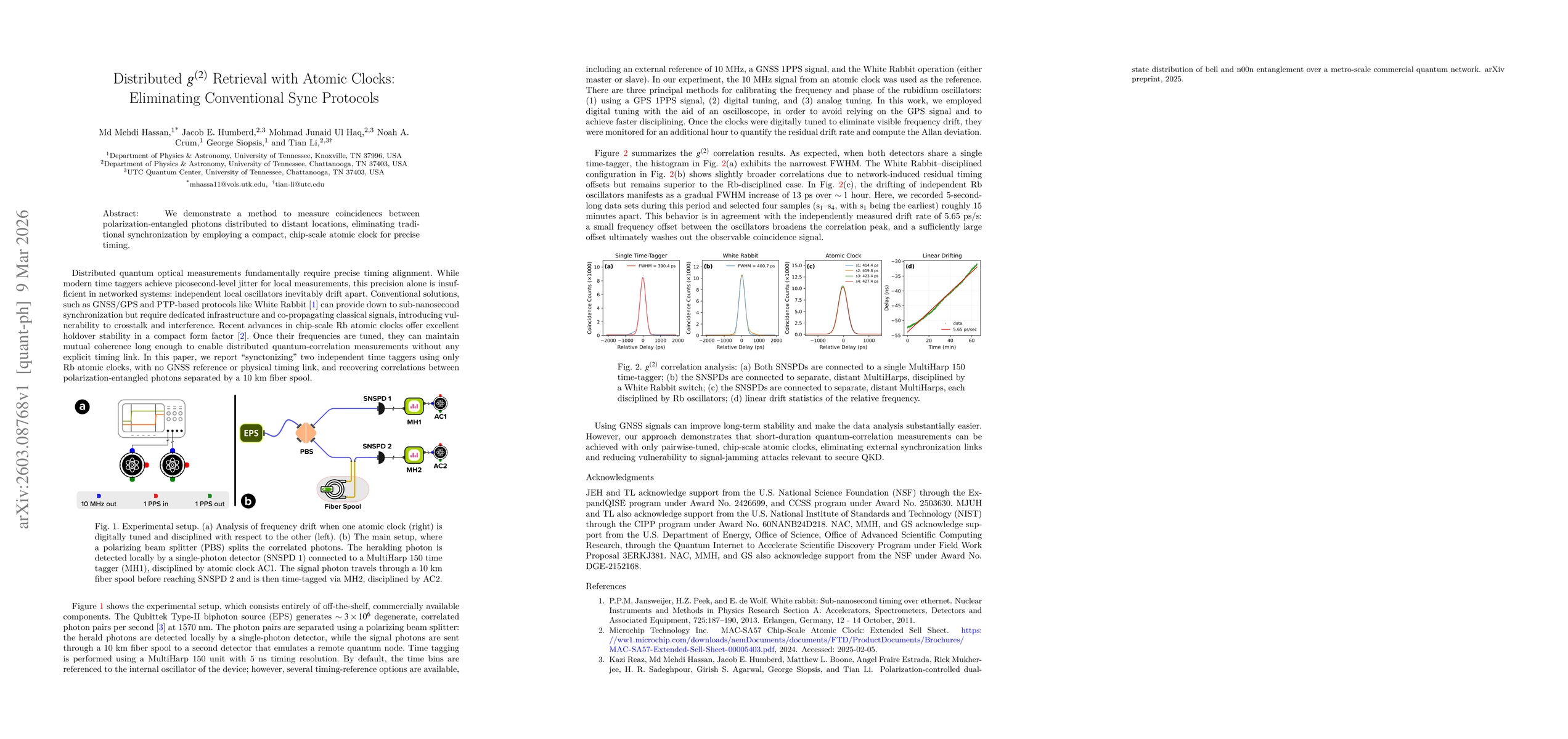 Thumbnail for Distributed g(2) Retrieval with Atomic Clocks: Eliminating Conventional Sync Protocols