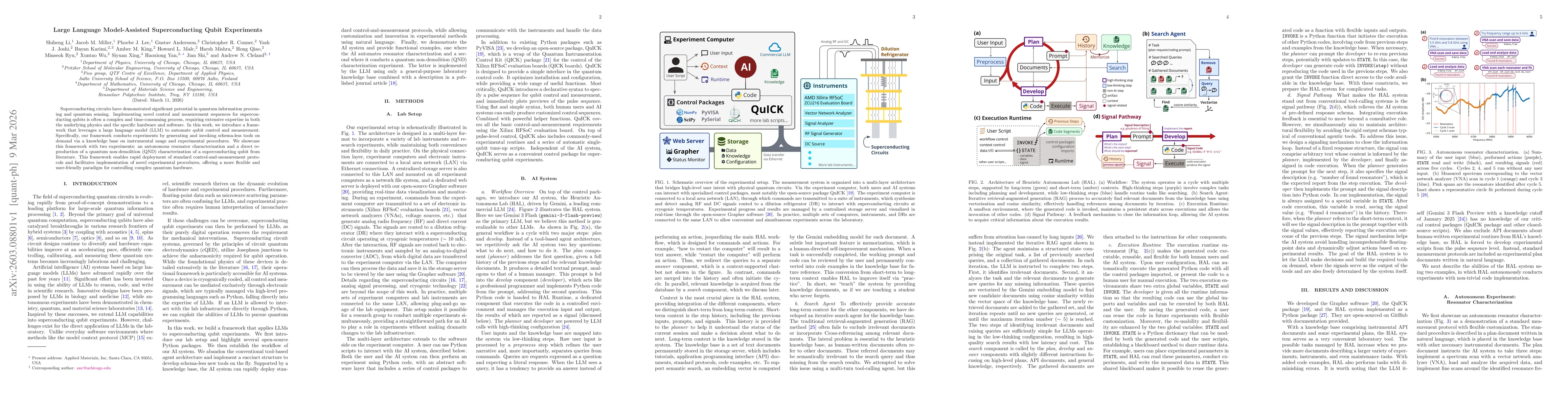 Thumbnail for Large Language Model-Assisted Superconducting Qubit Experiments