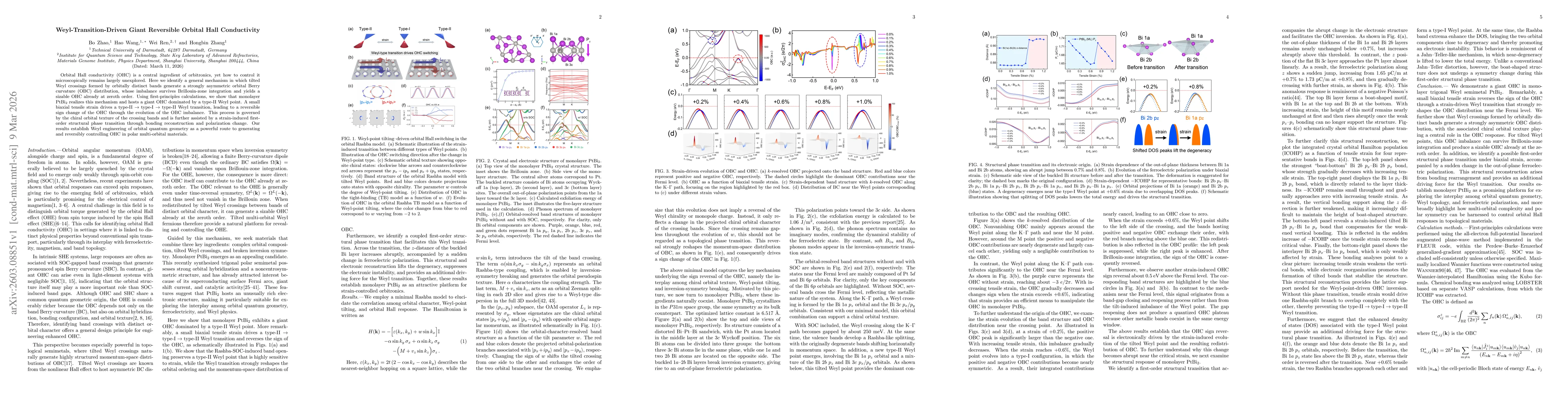 Thumbnail for Weyl-Transition-Driven Giant Reversible Orbital Hall Conductivity