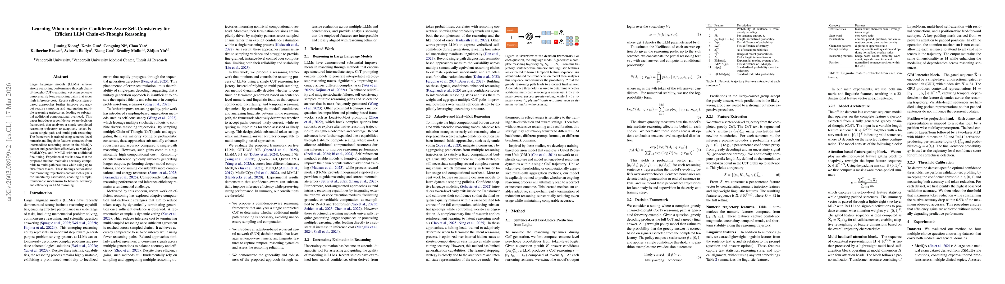 Thumbnail for Learning When to Sample: Confidence-Aware Self-Consistency for Efficient LLM Chain-of-Thought Reasoning