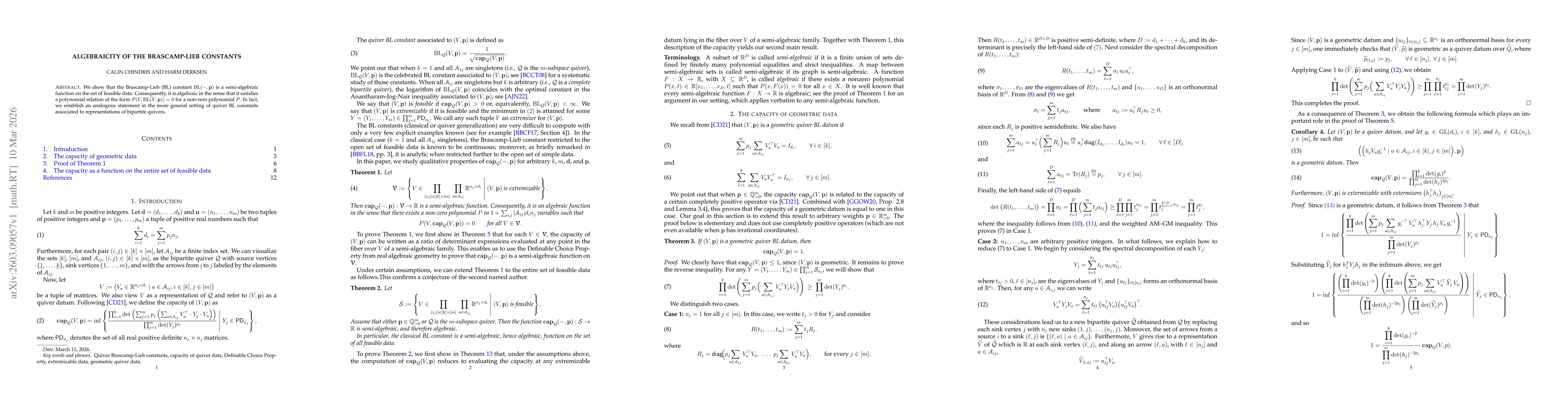 Thumbnail for Algebraicity of the Brascamp-Lieb constants