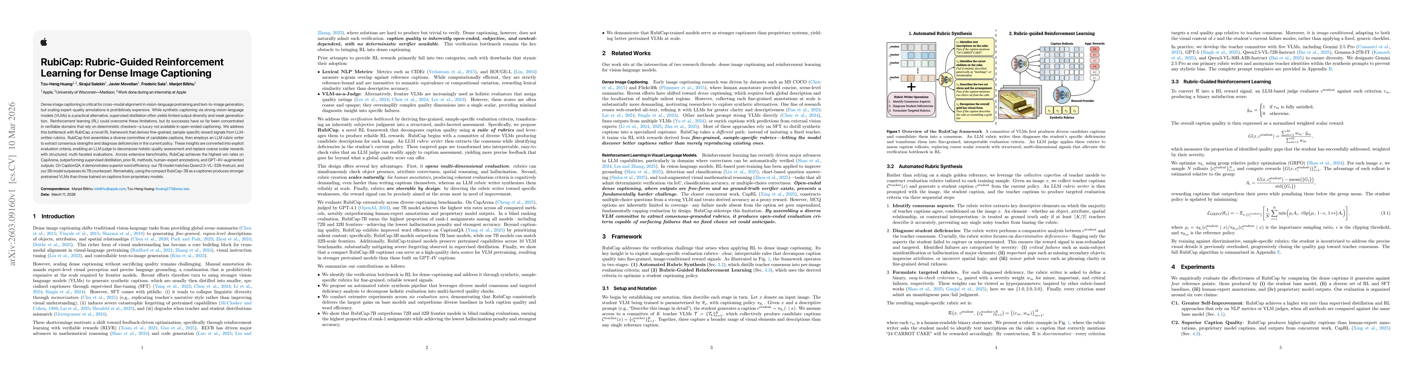 Thumbnail for RubiCap: Rubric-Guided Reinforcement Learning for Dense Image Captioning