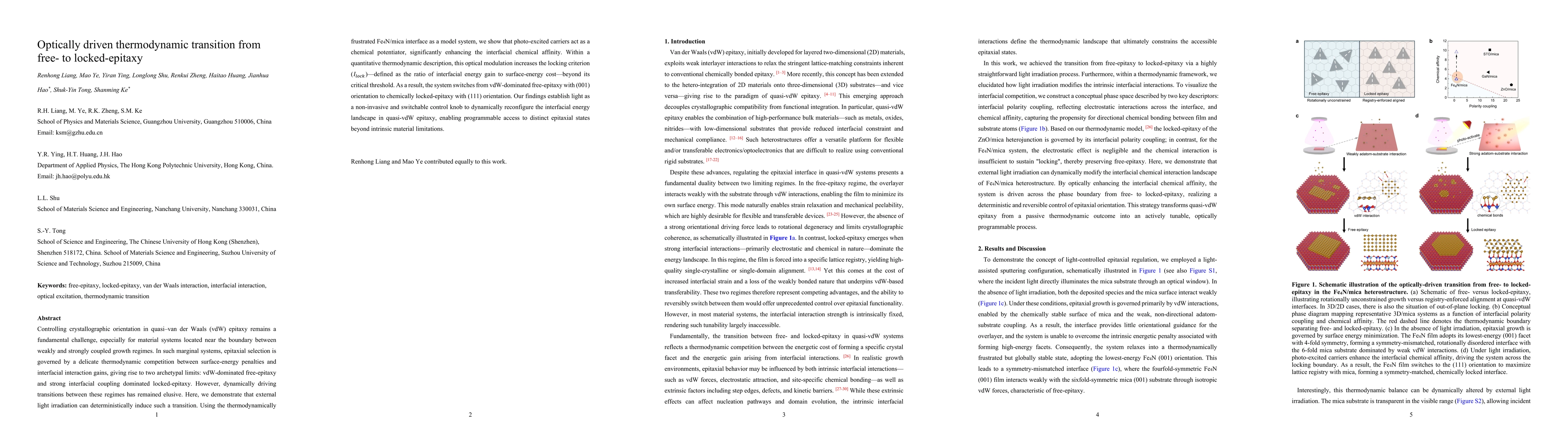 Thumbnail for Optically driven thermodynamic transition from free- to locked-epitaxy