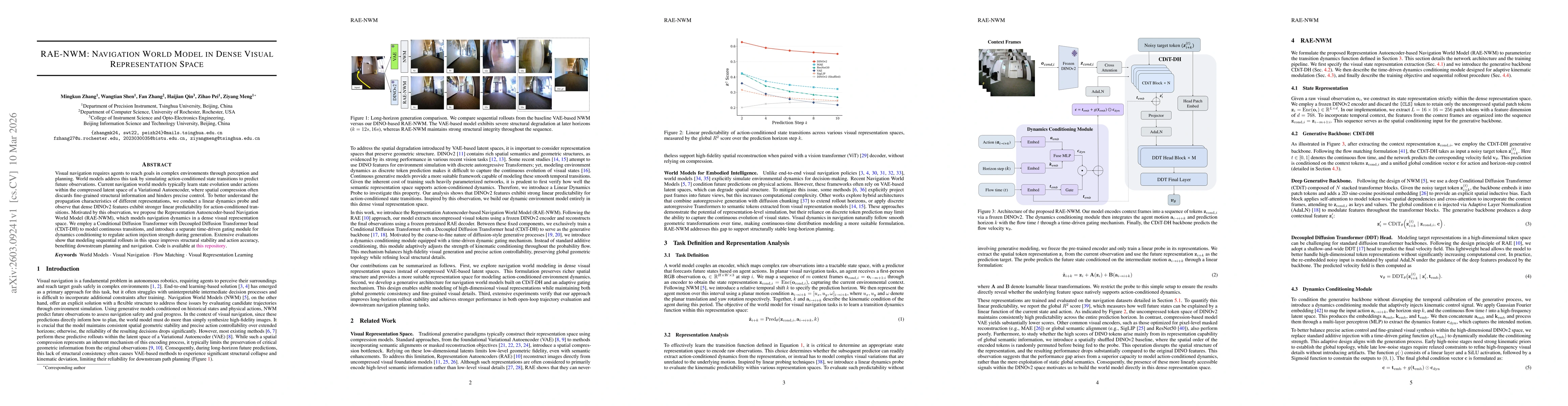 Thumbnail for RAE-NWM: Navigation World Model in Dense Visual Representation Space