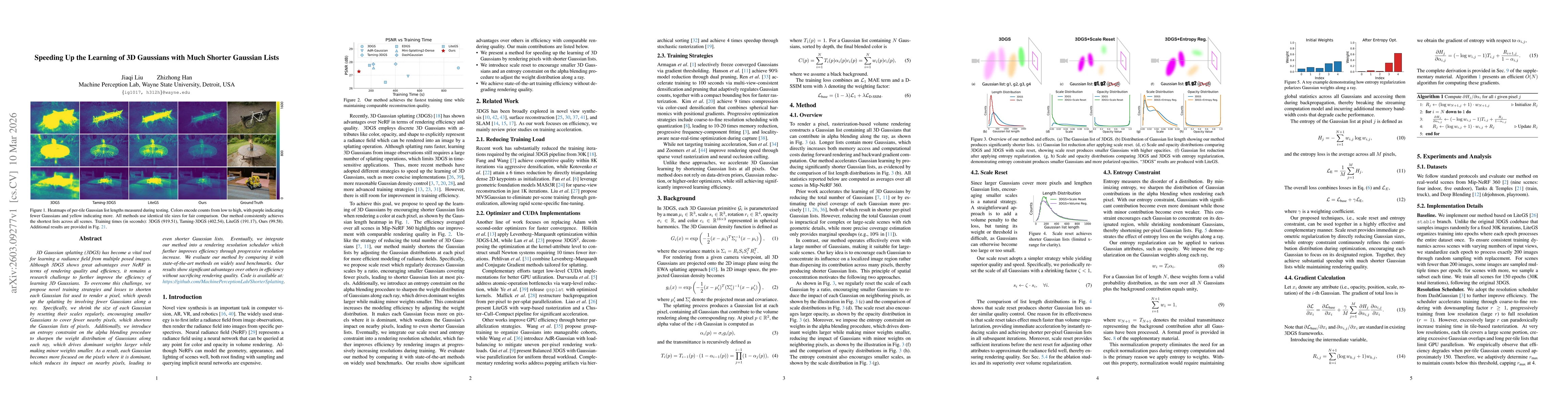 Thumbnail for Speeding Up the Learning of 3D Gaussians with Much Shorter Gaussian Lists