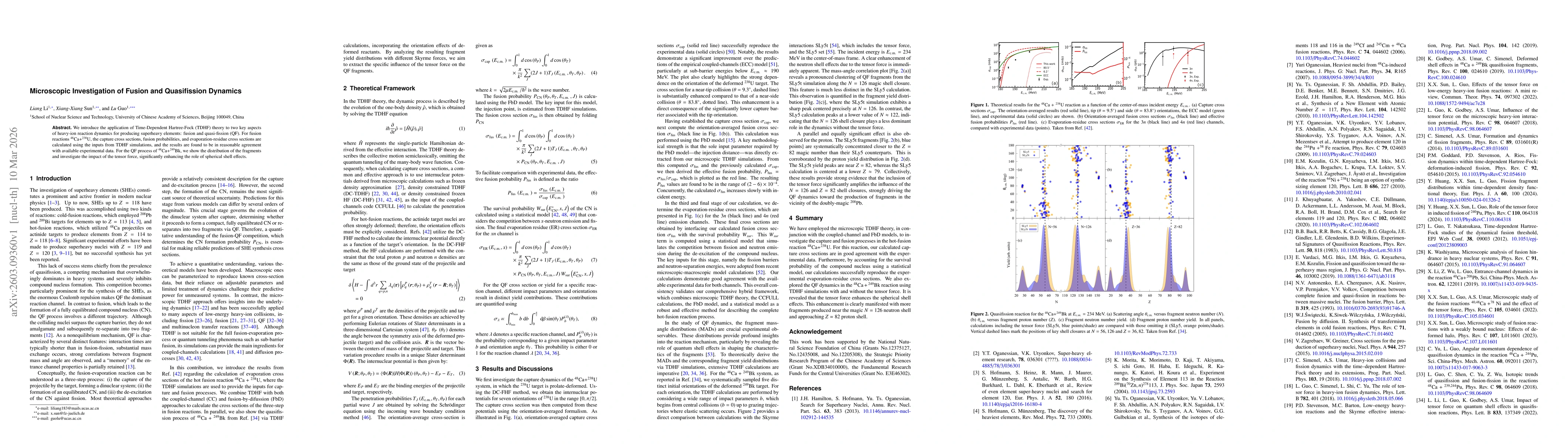 Thumbnail for Microscopic Investigation of Fusion and Quasifission Dynamics