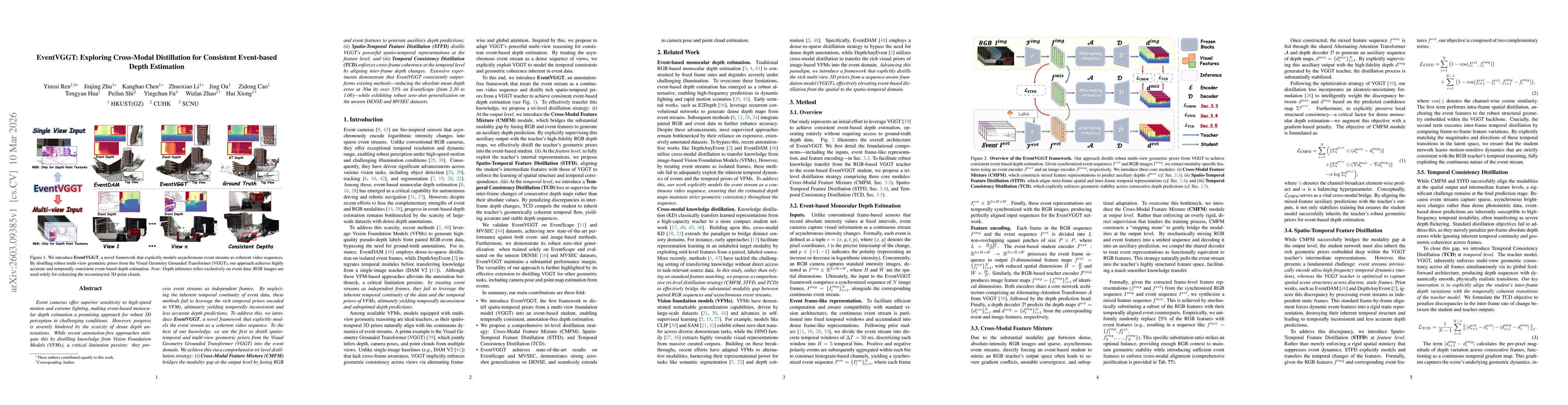 Thumbnail for EventVGGT: Exploring Cross-Modal Distillation for Consistent Event-based Depth Estimation