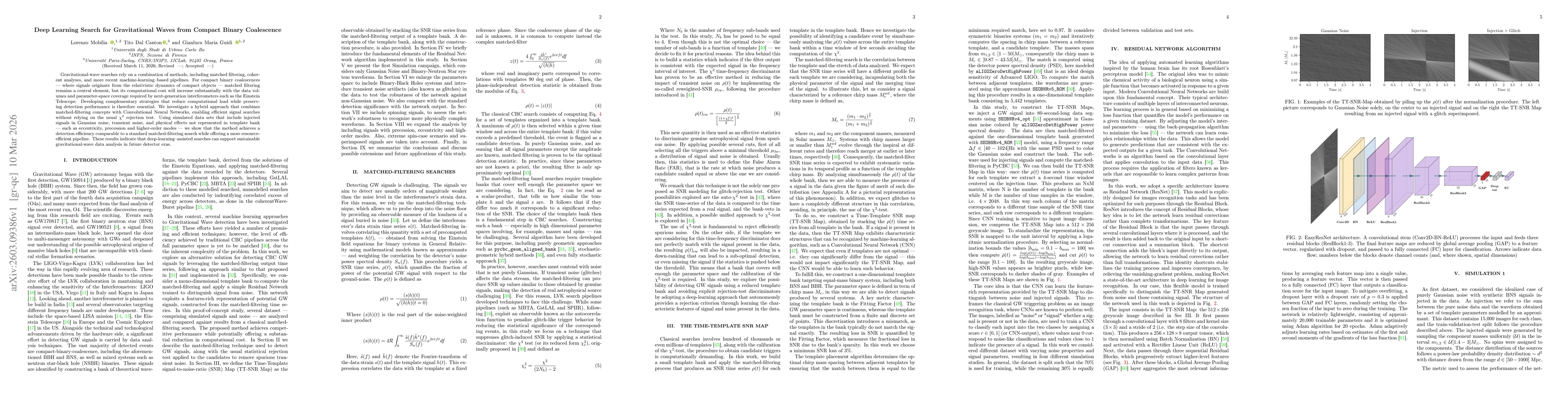 Thumbnail for Deep Learning Search for Gravitational Waves from Compact Binary Coalescence