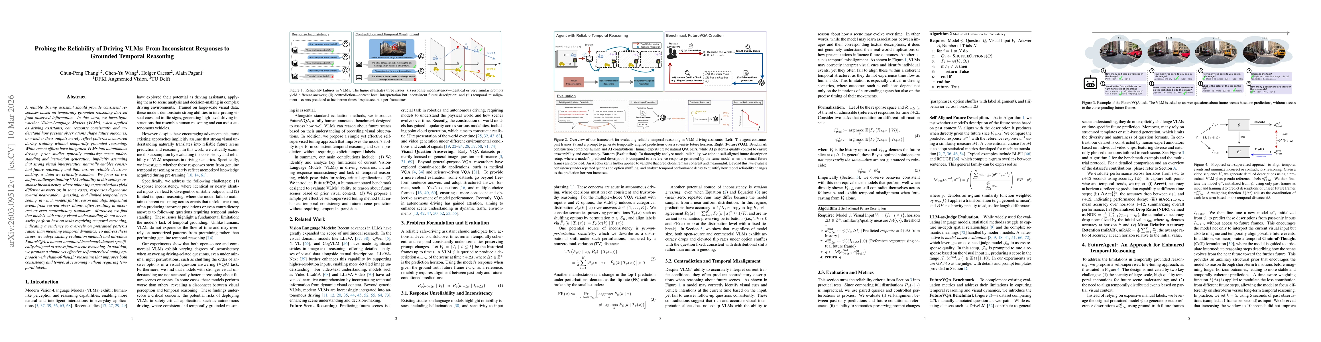 Thumbnail for Probing the Reliability of Driving VLMs: From Inconsistent Responses to Grounded Temporal Reasoning
