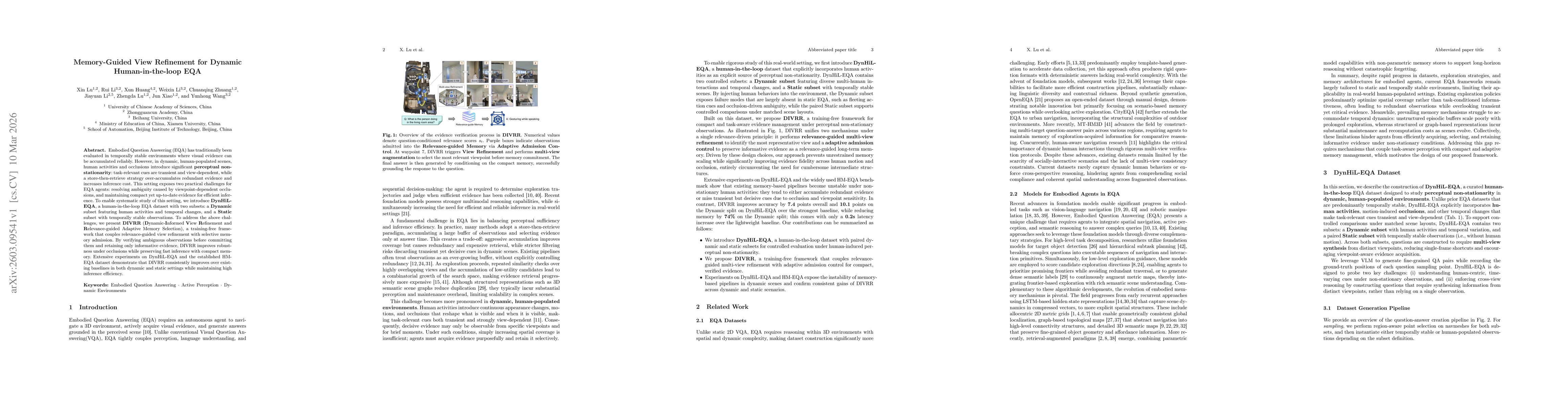Thumbnail for Memory-Guided View Refinement for Dynamic Human-in-the-loop EQA
