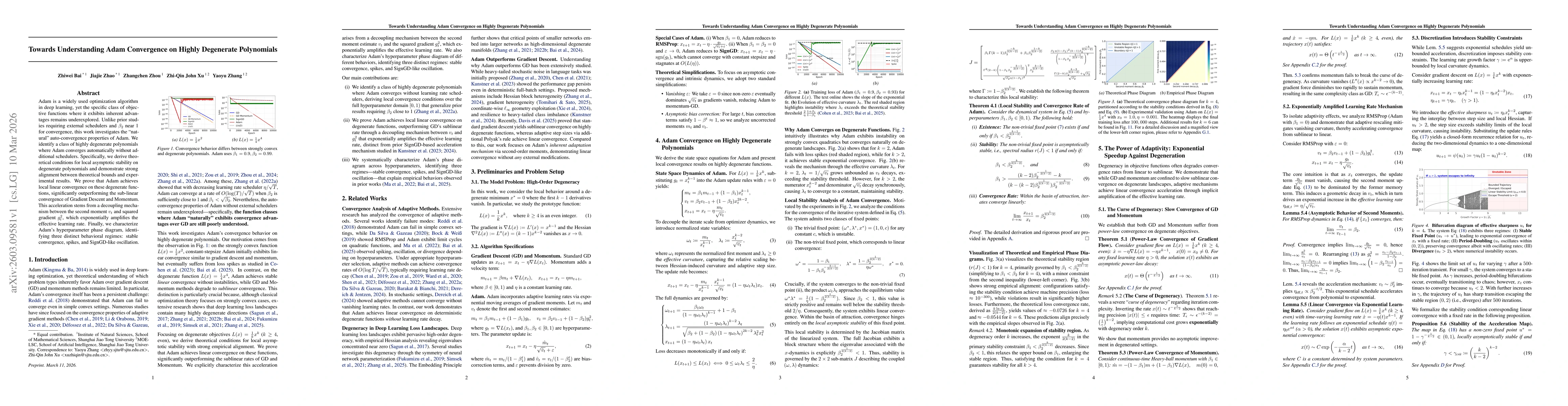 Thumbnail for Towards Understanding Adam Convergence on Highly Degenerate Polynomials