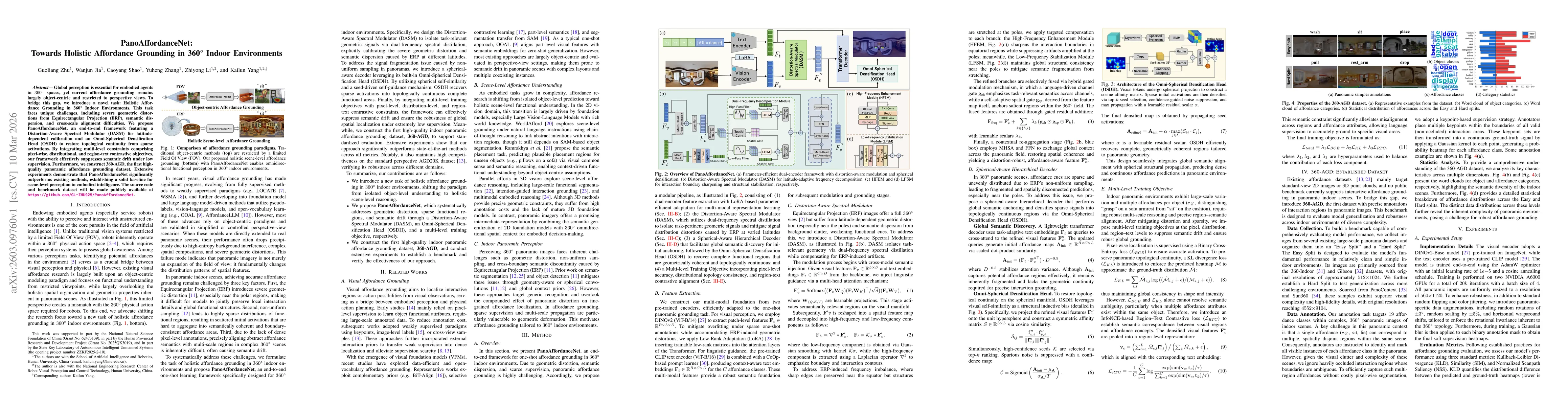 Thumbnail for PanoAffordanceNet: Towards Holistic Affordance Grounding in 360° Indoor Environments