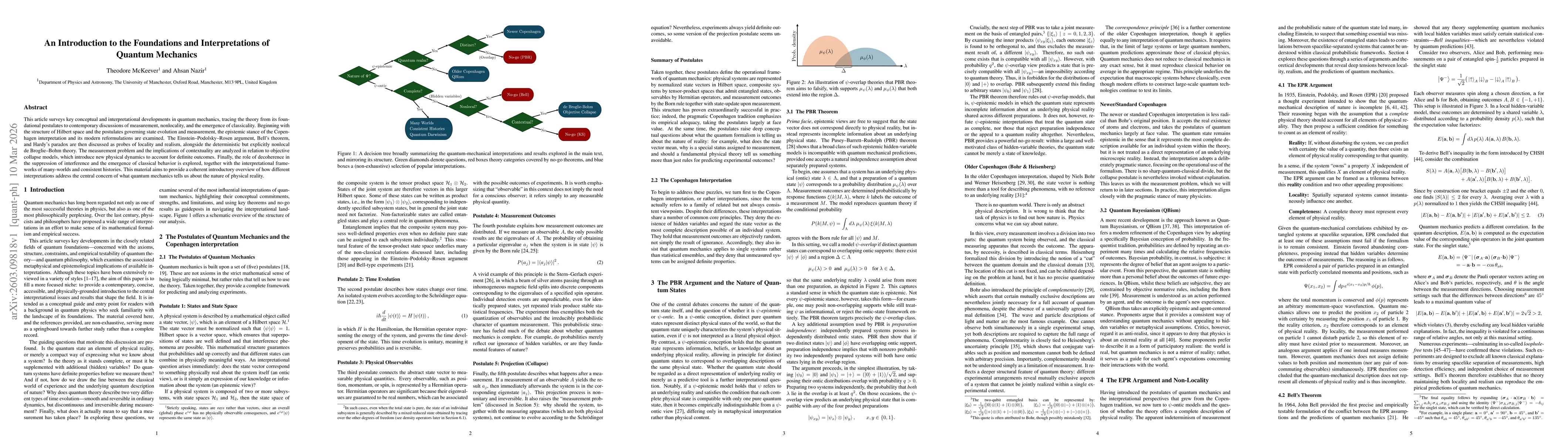 Thumbnail for An Introduction to the Foundations and Interpretations of Quantum Mechanics