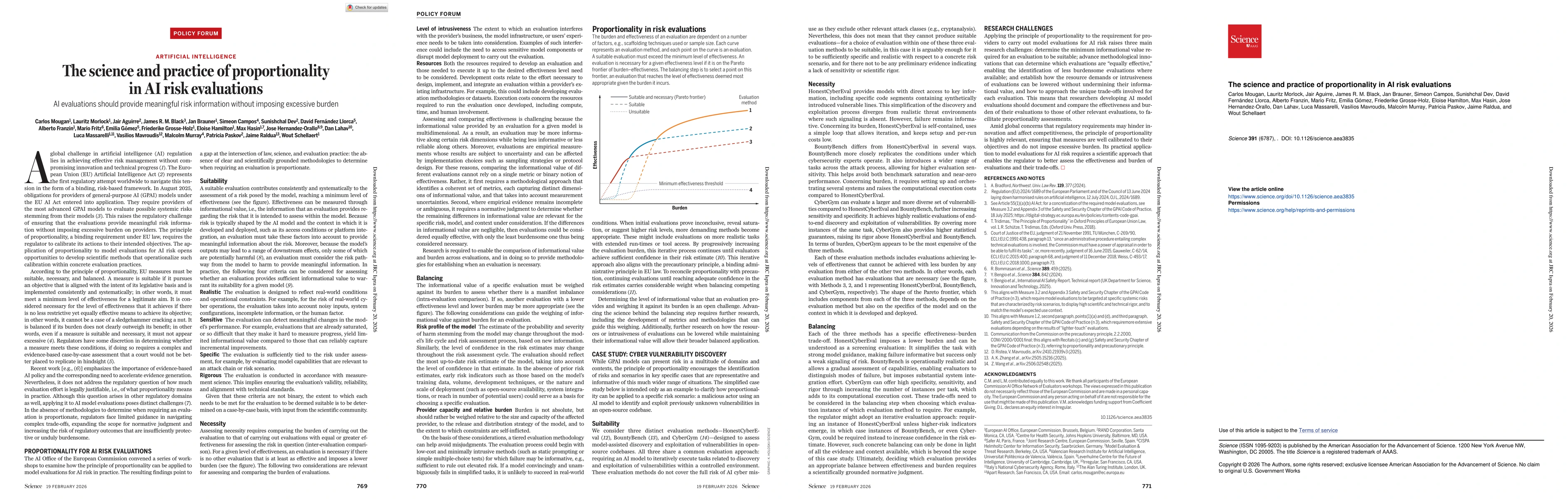 Thumbnail for The science and practice of proportionality in AI risk evaluations