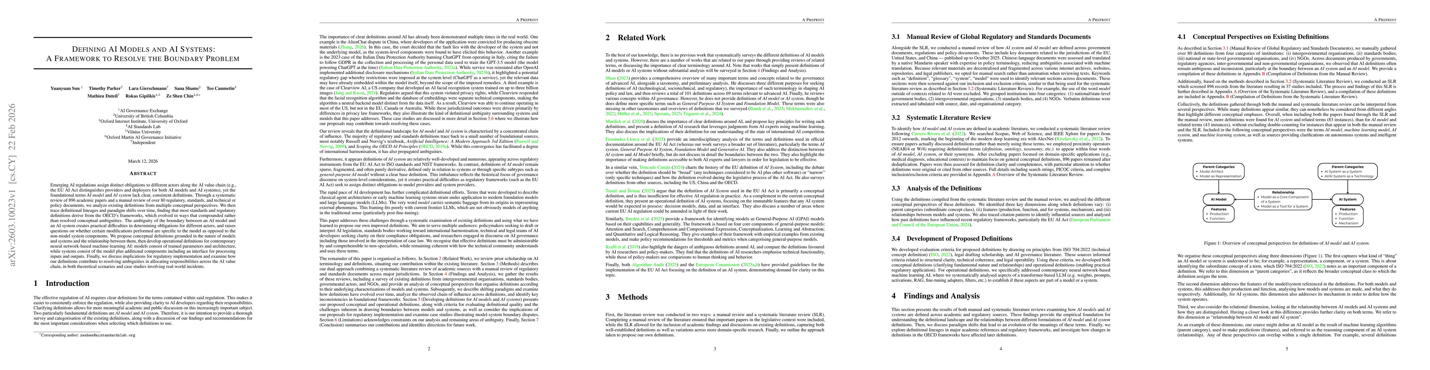 Thumbnail for Defining AI Models and AI Systems: A Framework to Resolve the Boundary Problem
