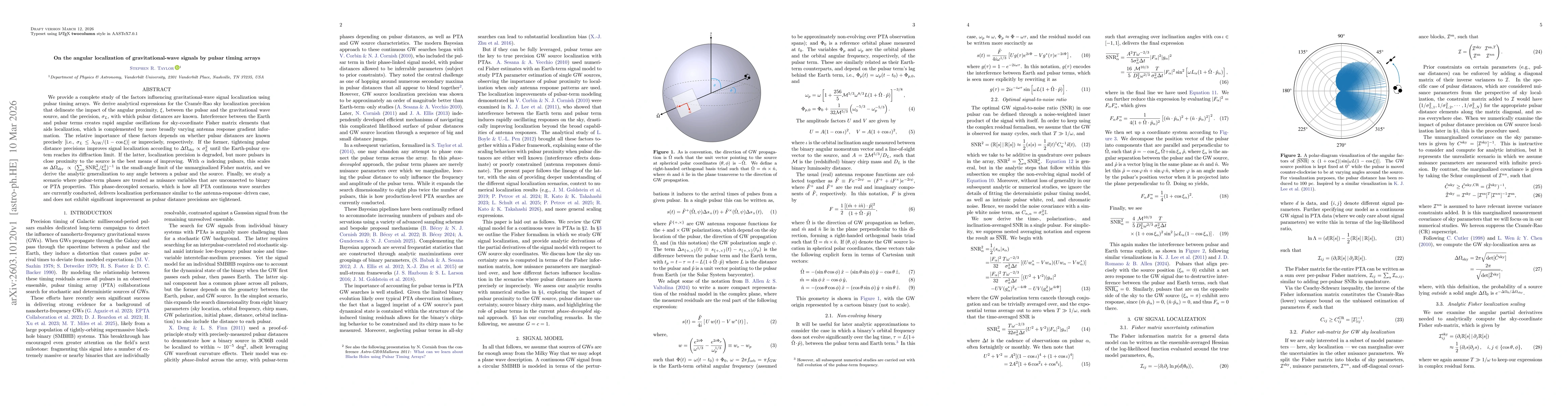 Thumbnail for On the angular localization of gravitational-wave signals by pulsar timing arrays