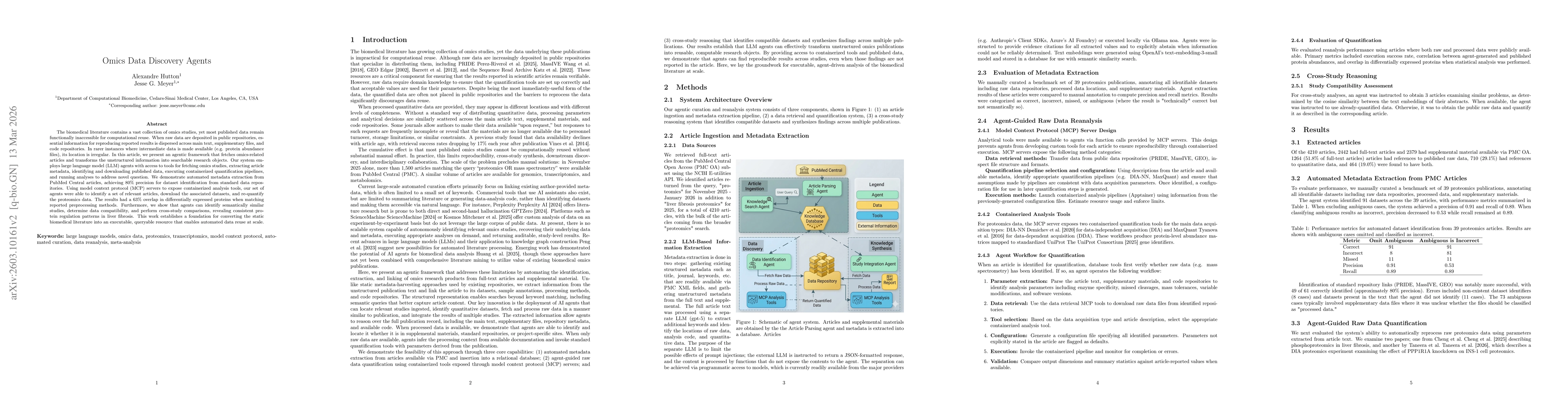 Thumbnail for Omics Data Discovery Agents