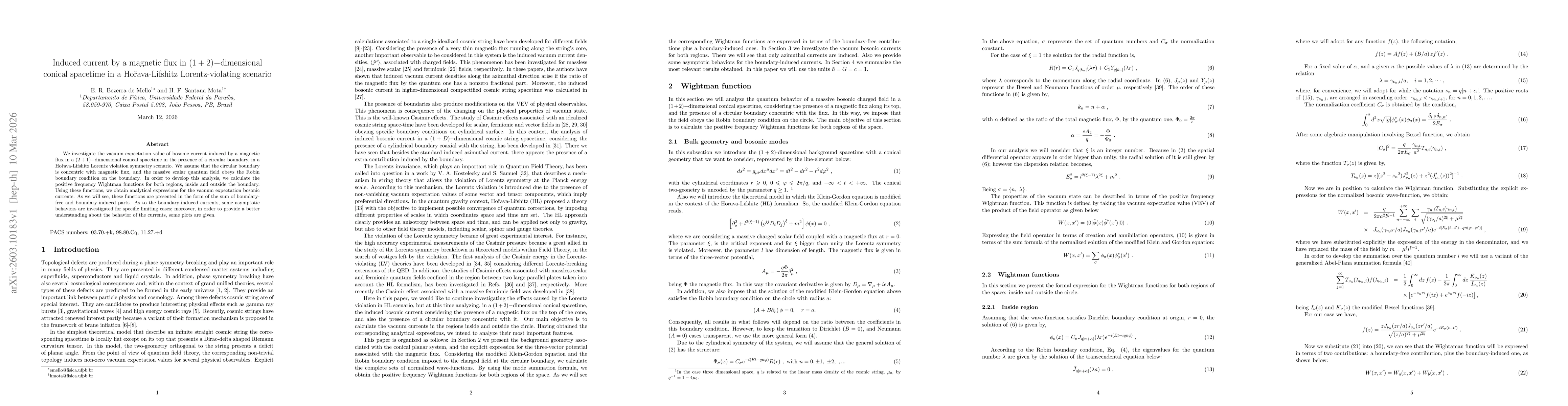 Thumbnail for Induced current by a magnetic flux in $(1+2)-$dimensional conical spacetime in a Ho{ř}ava-Lifshitz Lorentz-violating scenario